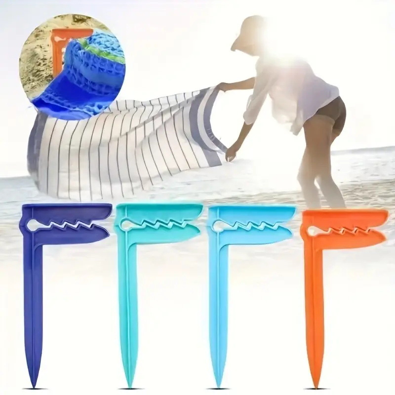 Outdoor Camping Rugs - حامل مناشف الشاطئ للاستخدام الخارجي، حامل