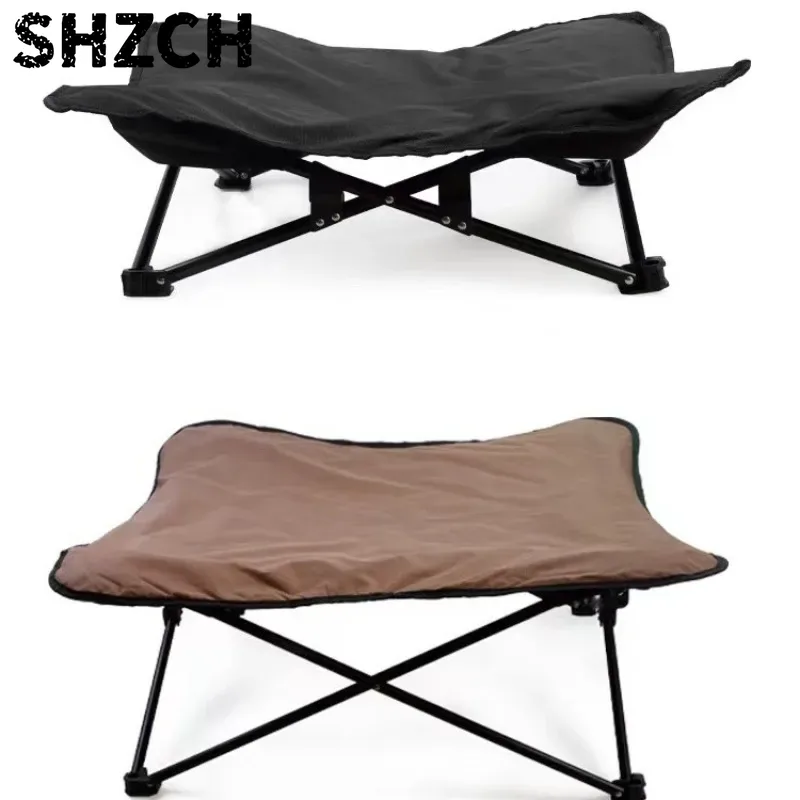 Outdoor Camping Dog Bed - سرير مريح قابل للإزالة للقطط والكلاب،