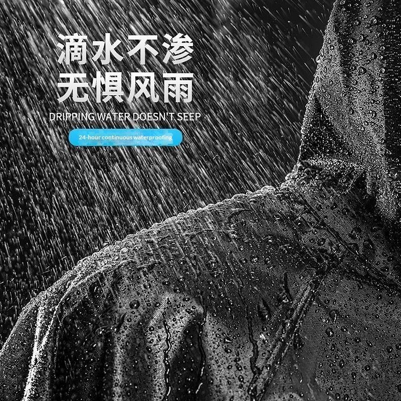 Camping Rain Poncho - معطف مطر جديد للنساء والرجال، مقاوم