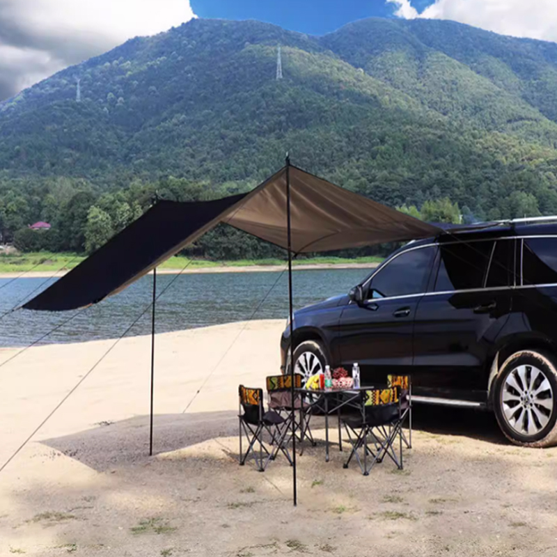 مظلة جانبية قابلة للسحب للسيار - مراجعة Outdoor Camping Van Tent وسعره
