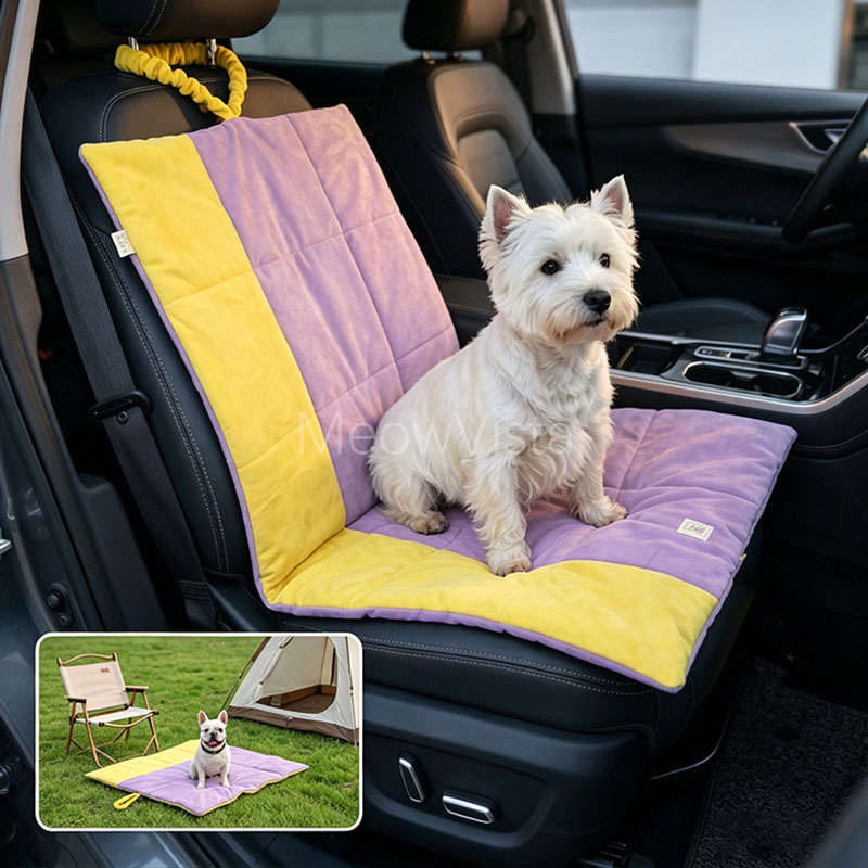 سجادة سيارة قابلة للطي للكلاب، - مراجعة Outdoor Camping Dog Bed وسعره