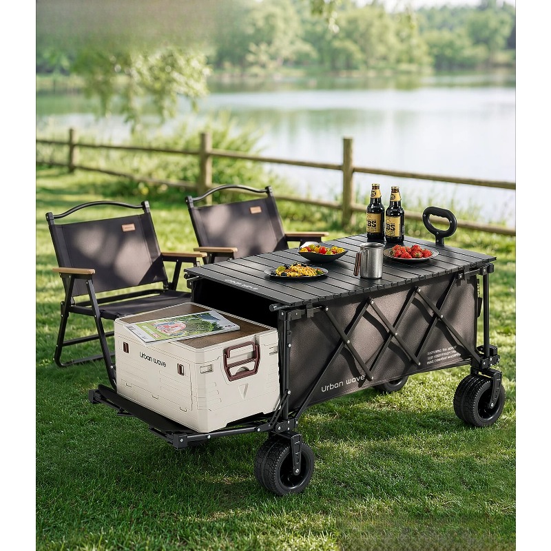 عربة تخييم قابلة للطي للاستخدا - مراجعة Outdoor Camping Trolley وسعره