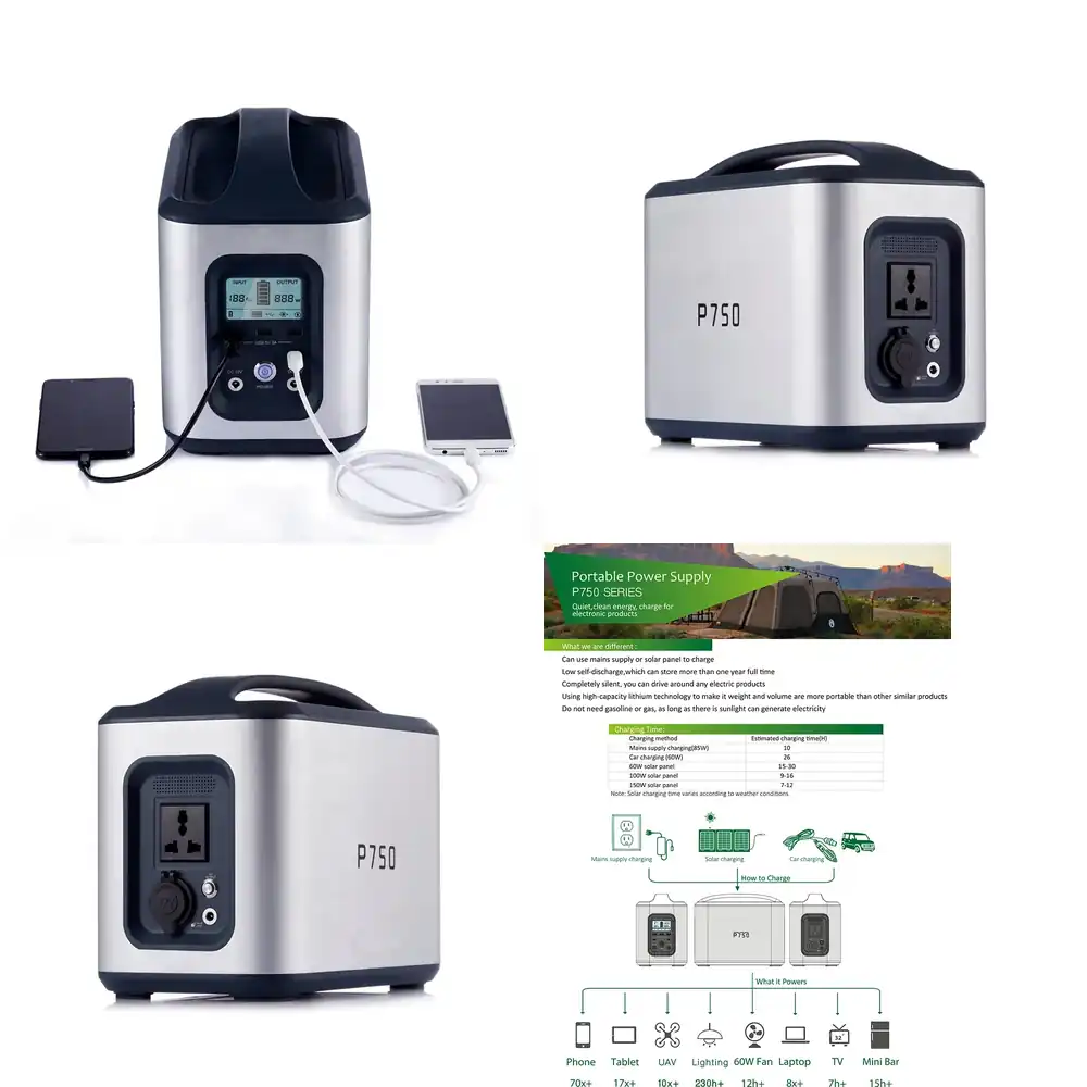 محطة طاقة محمولة بقدرة 100 واط - مراجعة Outdoor Camping Usa وسعره