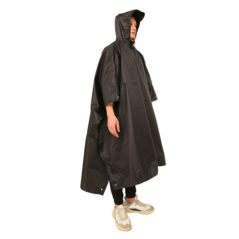 معطف واق من المطر 3 في 1 المشي - مراجعة Camping Rain Poncho وسعره
