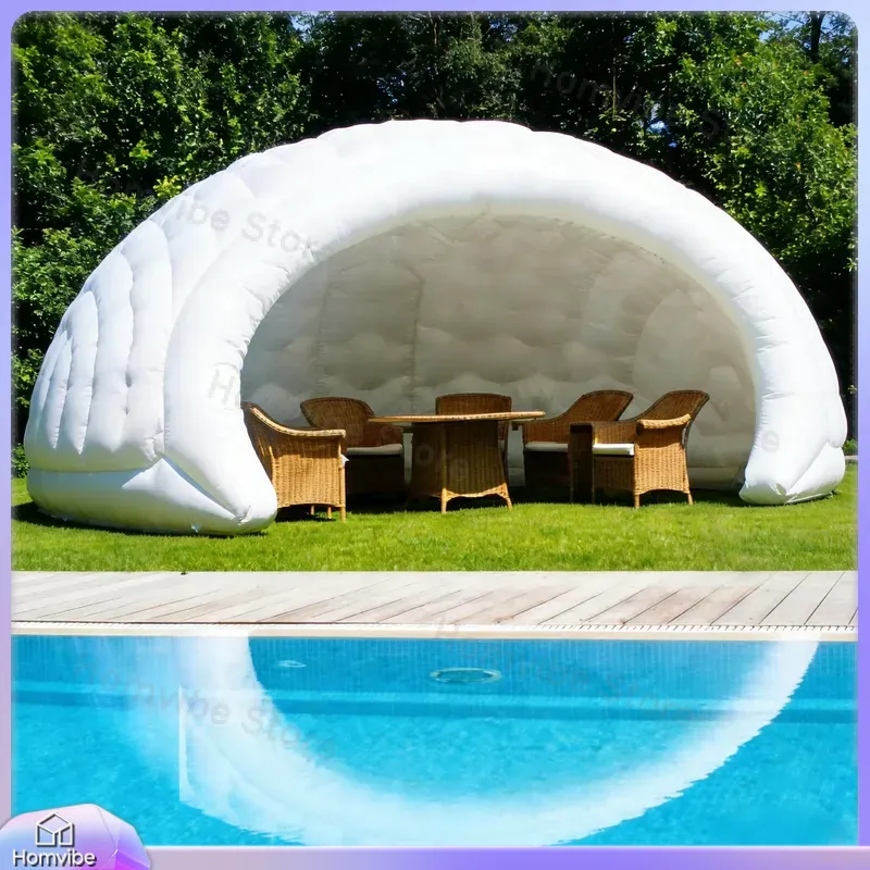خيمة قبة قابلة للنفخ خفيفة الو - مراجعة Outdoor Camping Exhibition وسعره