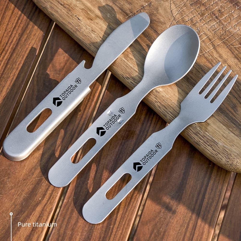 طقم أدوات مائدة للتخييم 3 في 1 - مراجعة Outdoor Camping Dining Set وسعره
